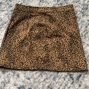 Forever 21 cheetah mini skirt #3 size small